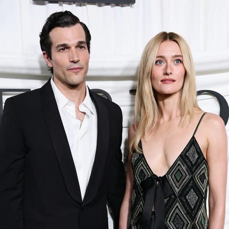 NEW YORK, NEW YORK - FEBRUARY 03: Paul Anthony Kelly and Sarah Pidgeon attend the premiere of FX's "Love Story" at Carnegie Hall on February 03, 2026 in New York City. (Photo by Theo Wargo/Getty Images)