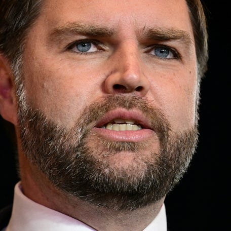 Vice President JD Vance speaks at Royalston Square in Minneapolis on Jan. 22, 2026.