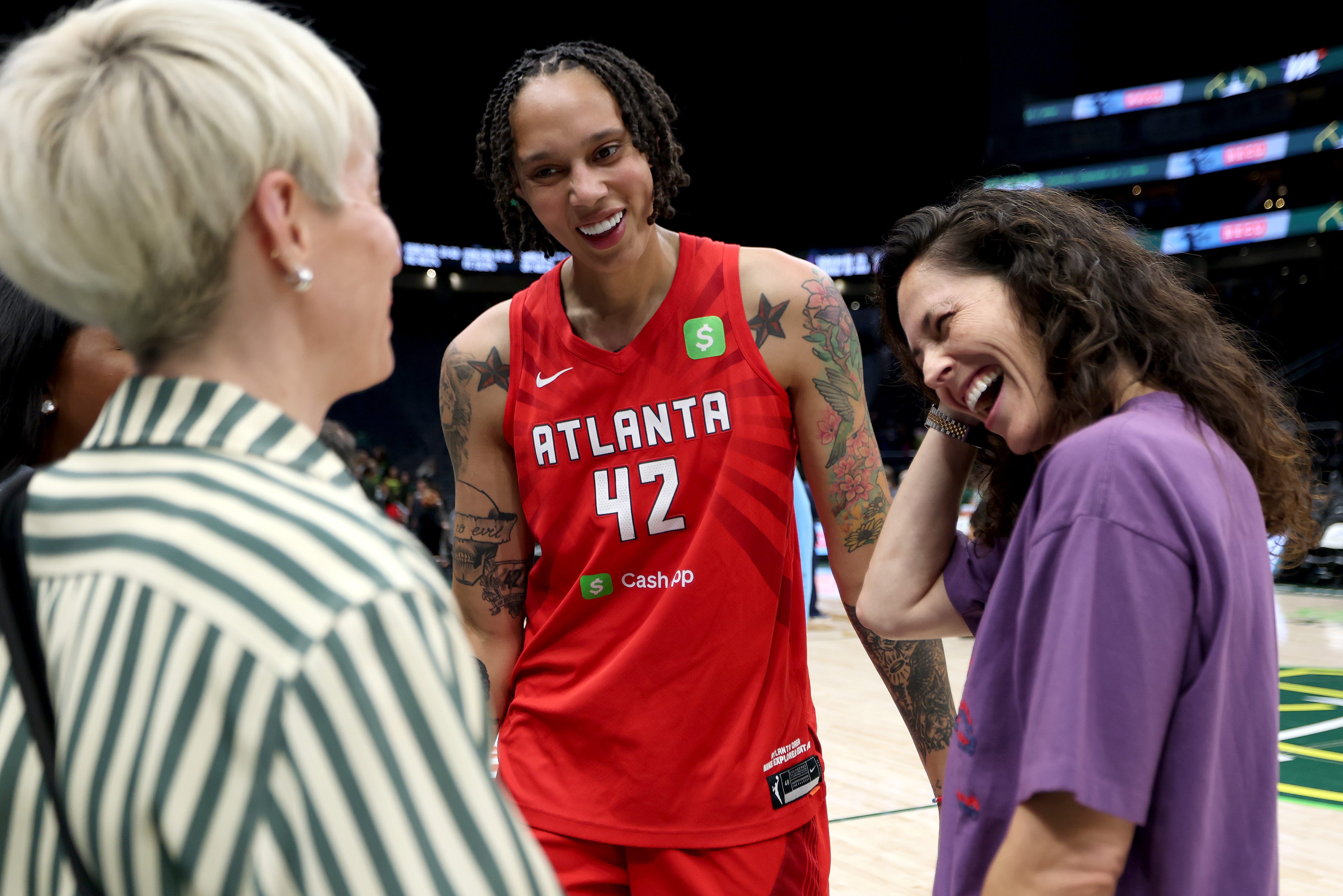 Brittney Griner, Sue Bird among women's sports stars calling out ICE
