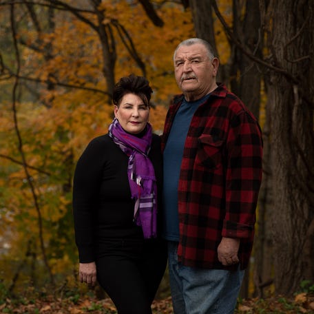 Rebecca Brown and her dad, August Terrence 
