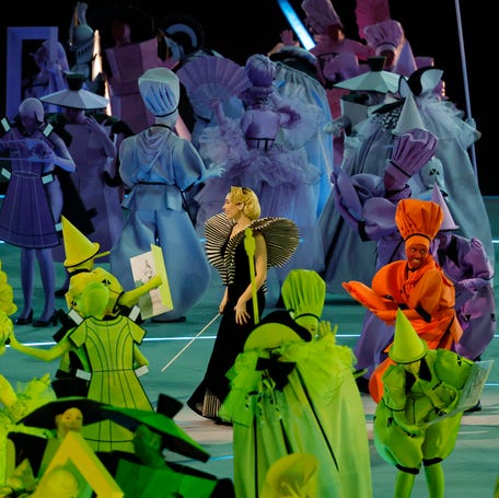 Matilda De Angelis during the Opening Ceremony for the Milano Cortina 2026 Olympic Winter Games at Milano San Siro Olympic Stadium.