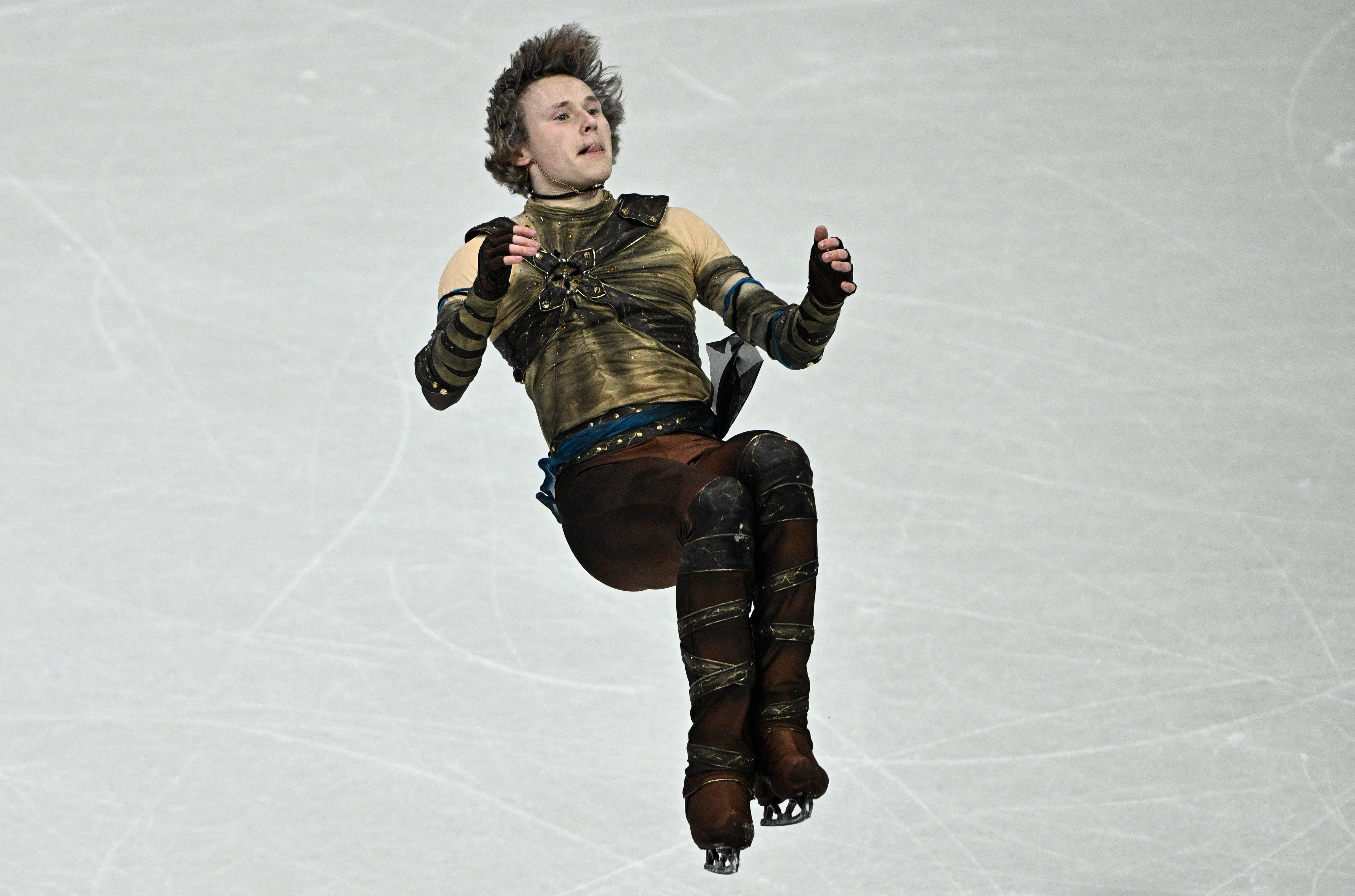 Ilia Malinin lands backflip, makes Winter Olympics history