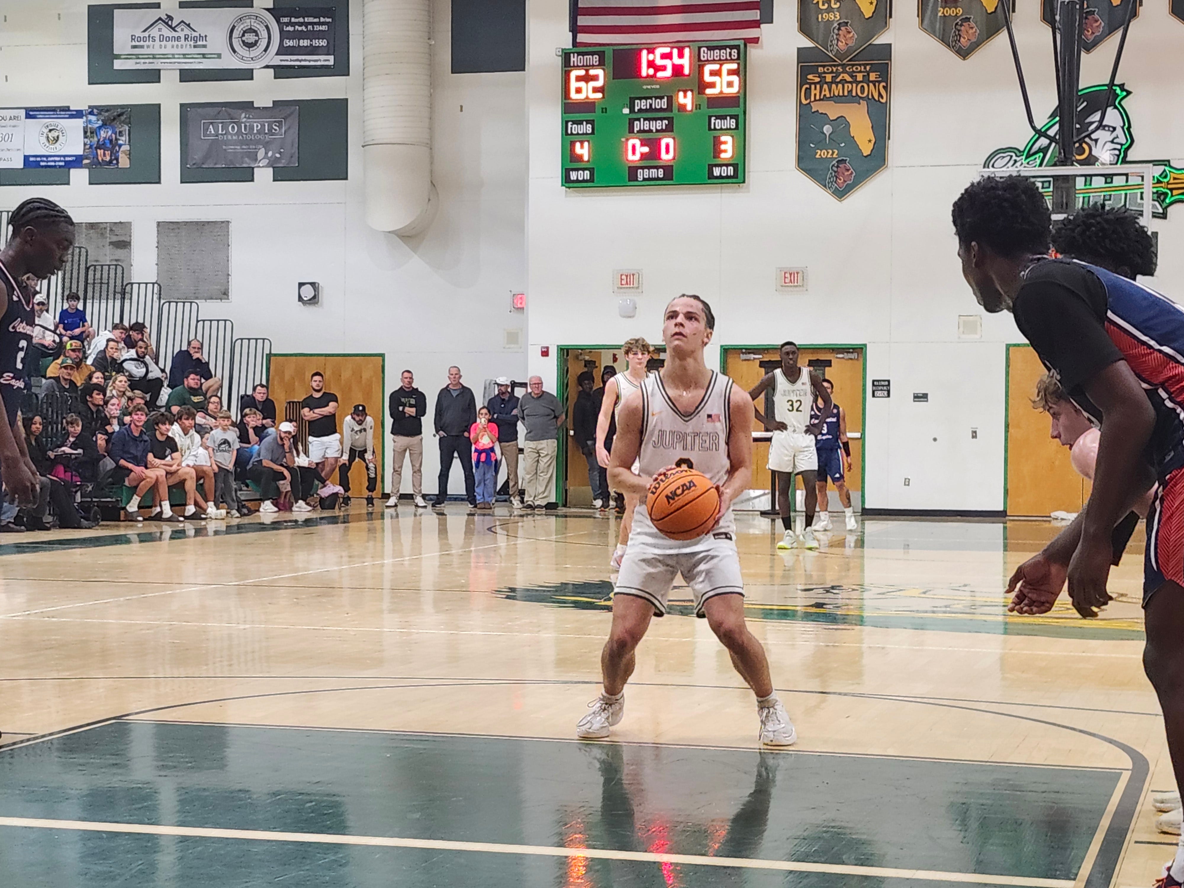 Jupiter boys basketball locks in state berth with district title win