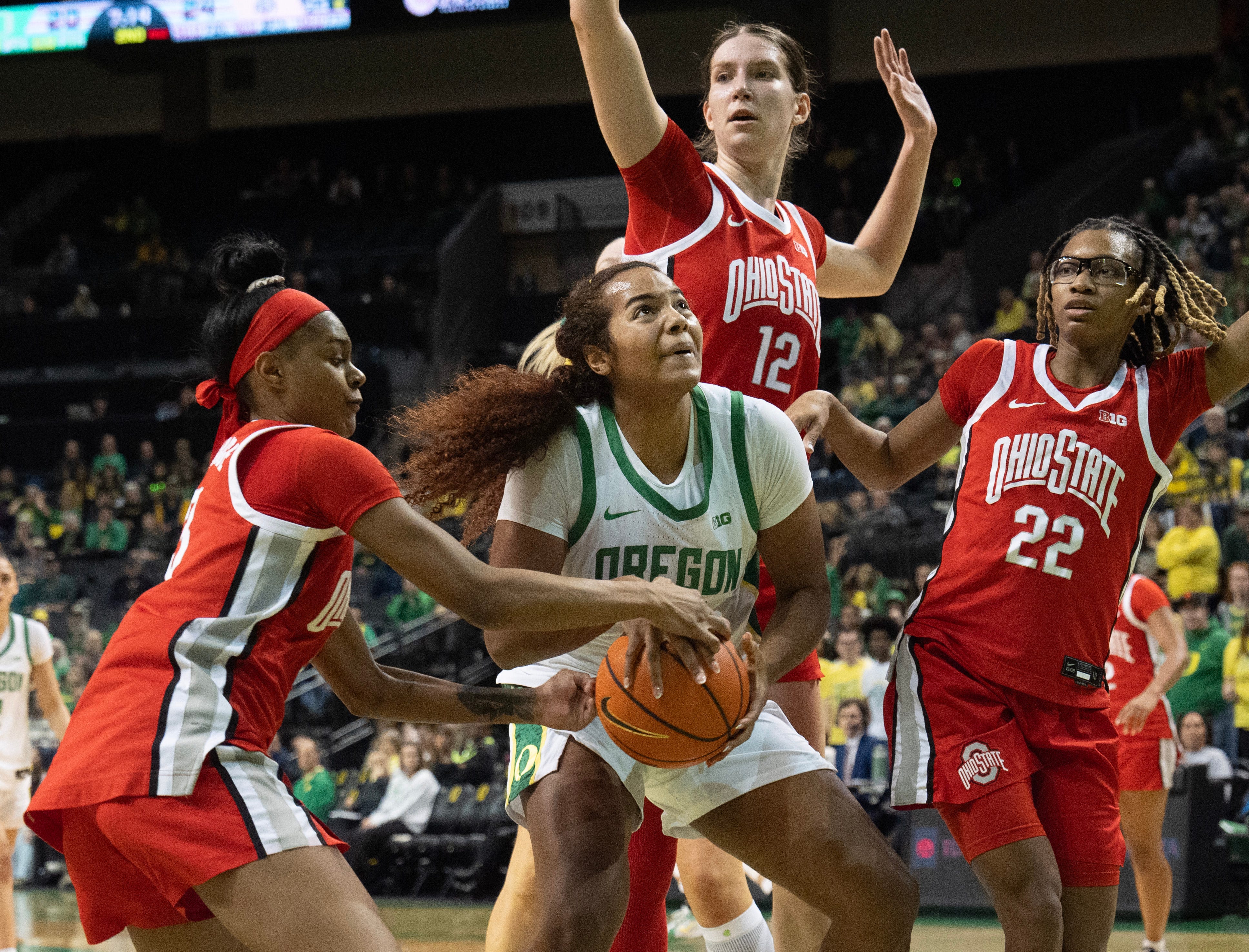 How Oregon's Ehis Etute has blossomed into Women's March Madness star