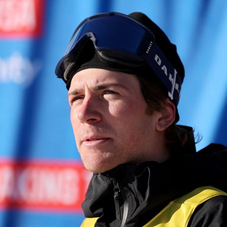 ASPEN, COLORADO - JANUARY 10: Hunter Hess of Team USA looks on after competing in the second run of the Aspen Snowmass Men's Freeski Halfpipe Finals during the Toyota US Grand Prix 2026 at Aspen Snowmass Ski Resort on January 10, 2026 in Aspen, Colorado. (Photo by Michael Reaves/Getty Images)