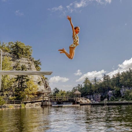 You'll want to jump on Mohonk Mountain House's kids stay and eat free deal.