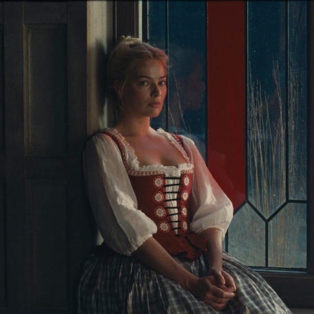 Margot Robbie in "Wuthering Heights."