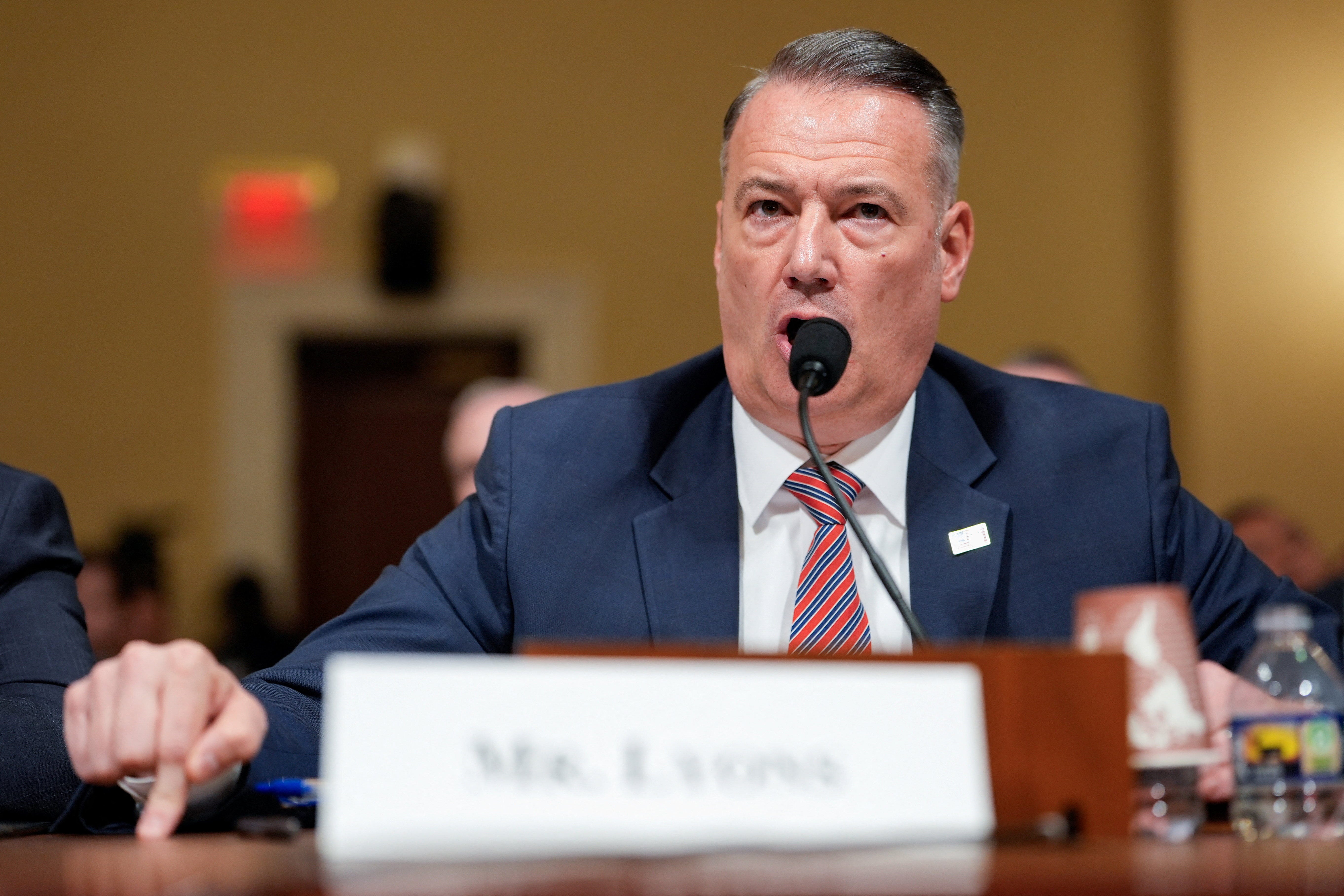 Acting Director Todd Lyons will leave the job May 31, DHS said. The announcement comes within hours of a public hearing on the record number of detainee deaths in ICE detention centers.