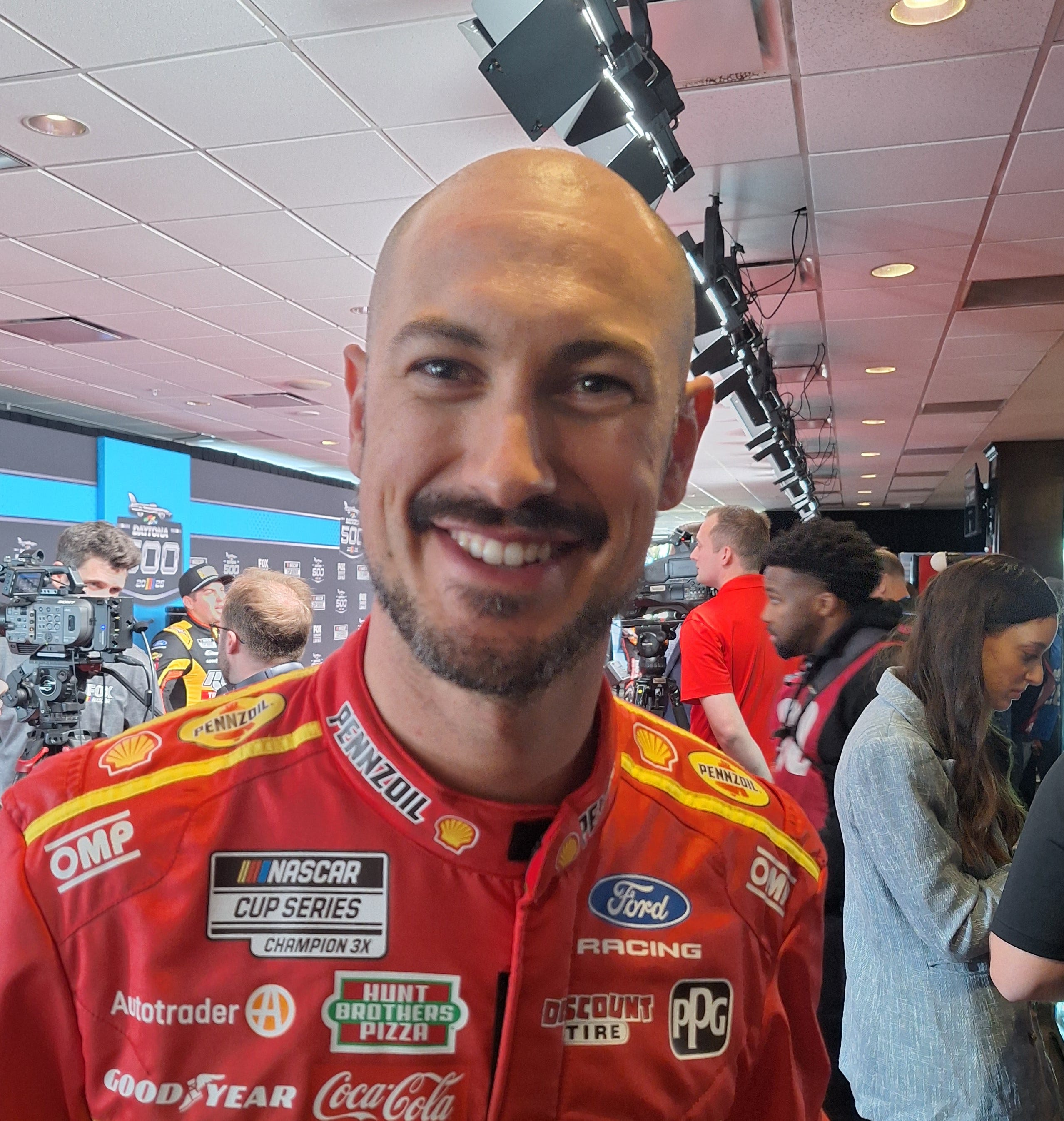 NASCAR season, Daytona 500 arrive without Joey Logano’s hair