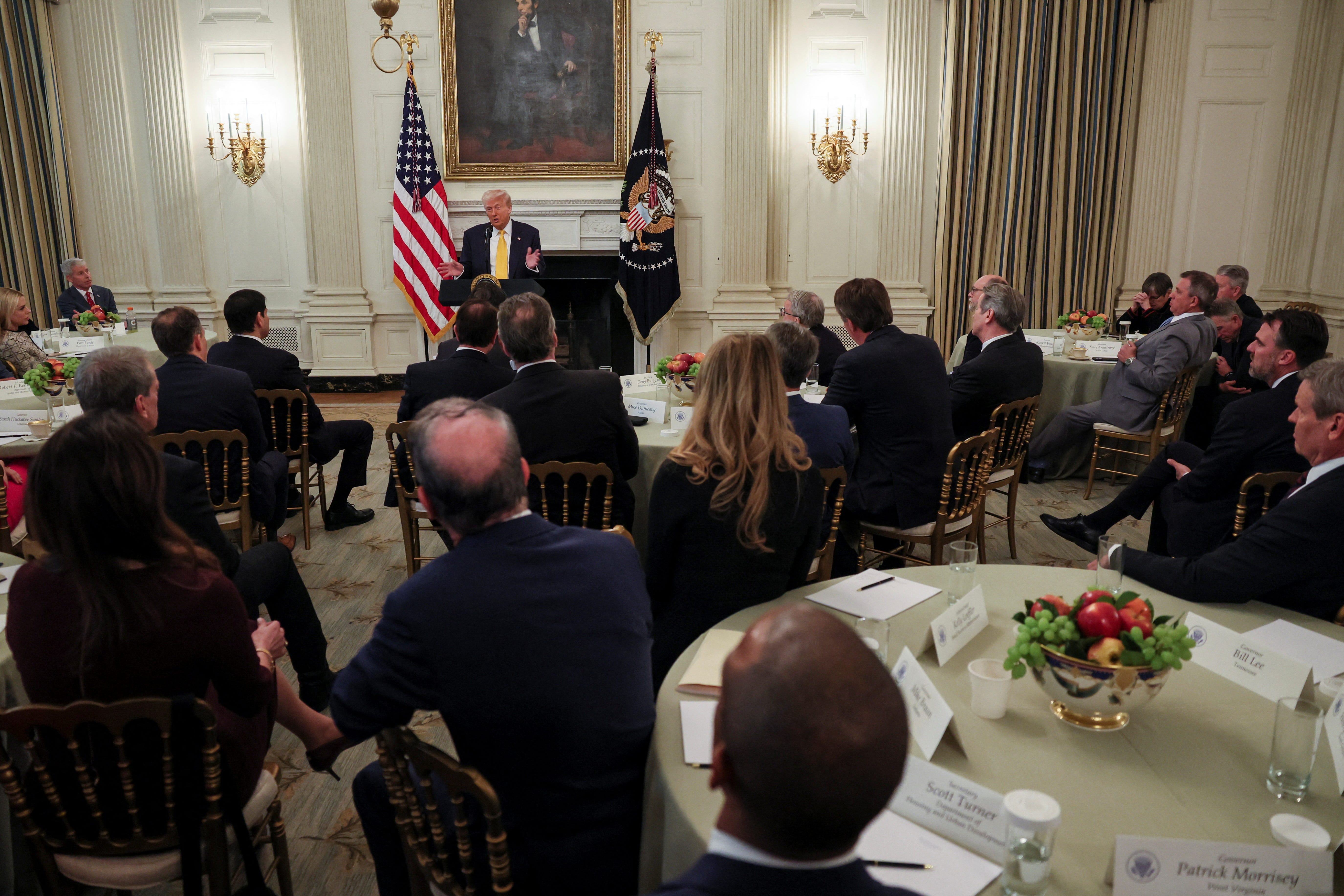 Governors to skip Trump meeting after White House excluded Democrats