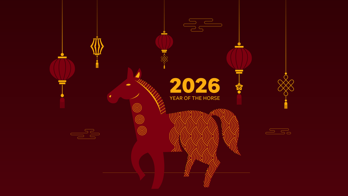 In the Chinese zodiac 2026 is the Year of the Horse.