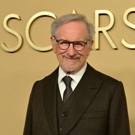 Steven Spielberg attends the 98th Oscars Nominees Luncheon at the Beverly Hilton hotel in Beverly Hills, California, on Feb. 10, 2026.