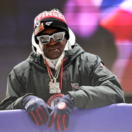Flavor Flav is a big fan of the sliding events at the 2026 Winter Olympics.