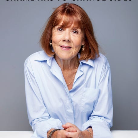 The cover of Gisèle Pelicot's memoir translated to English, "A Hymn to Life: Shame Has to Change Sides," published by Penguin Press and released on Feb. 17, 2026.