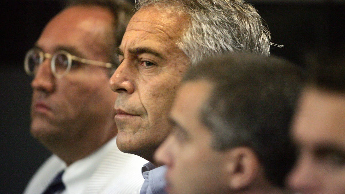 In this July 30, 2008 file photo, Jeffrey Epstein is shown in custody in West Palm Beach, Florida.