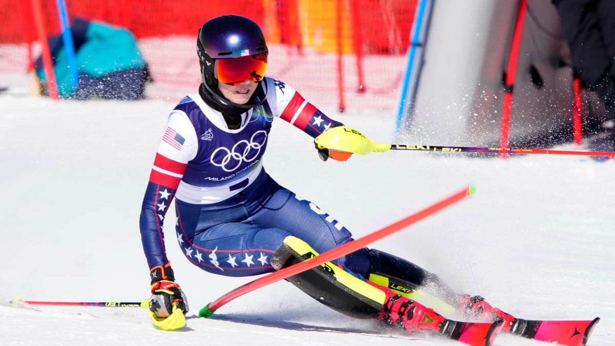 Olympics Alpine Skiing Womens Slalom