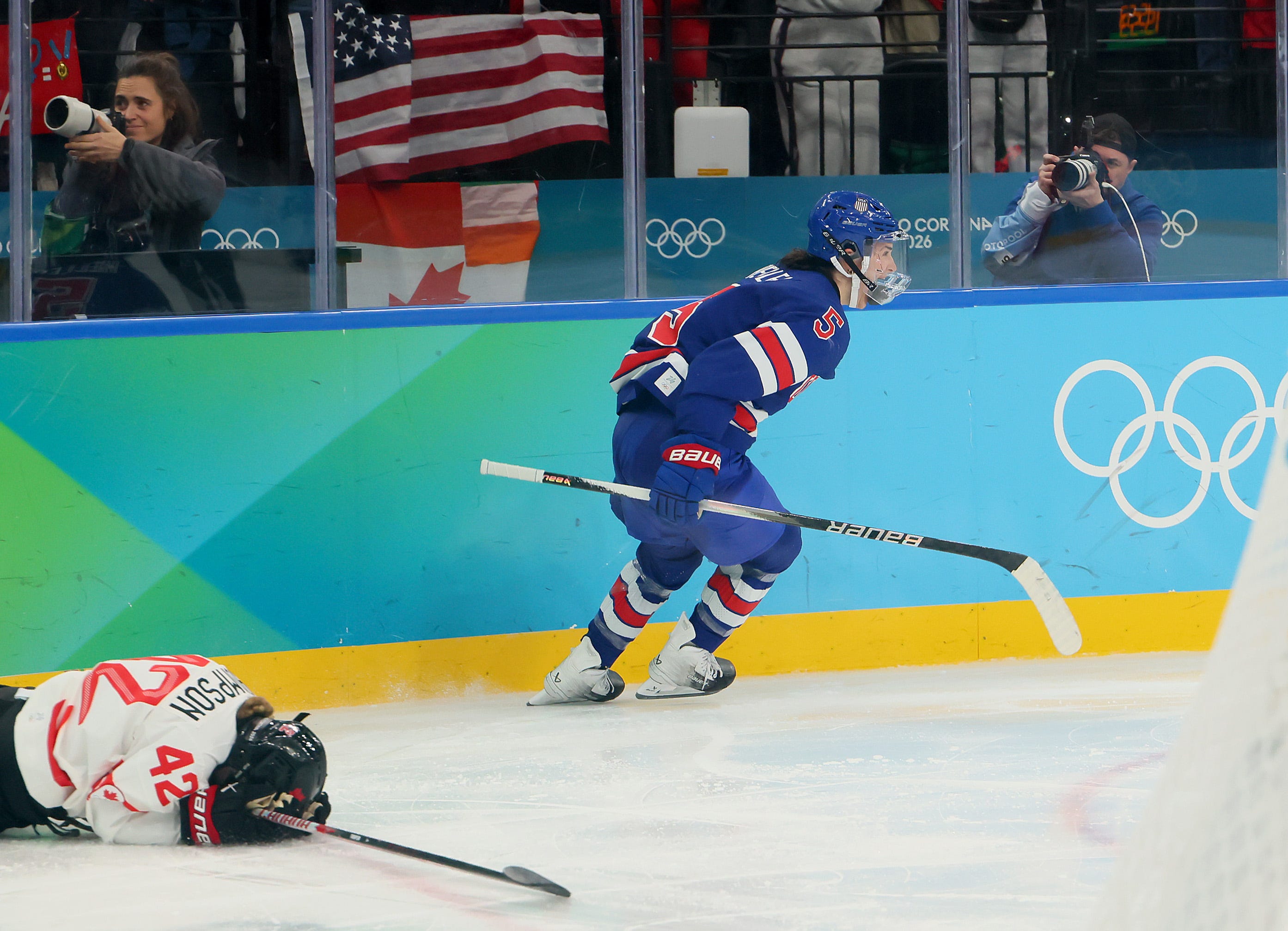 The U.S. women's hockey team beat Canada in the gold medal game at the 2026 Winter Olympics.