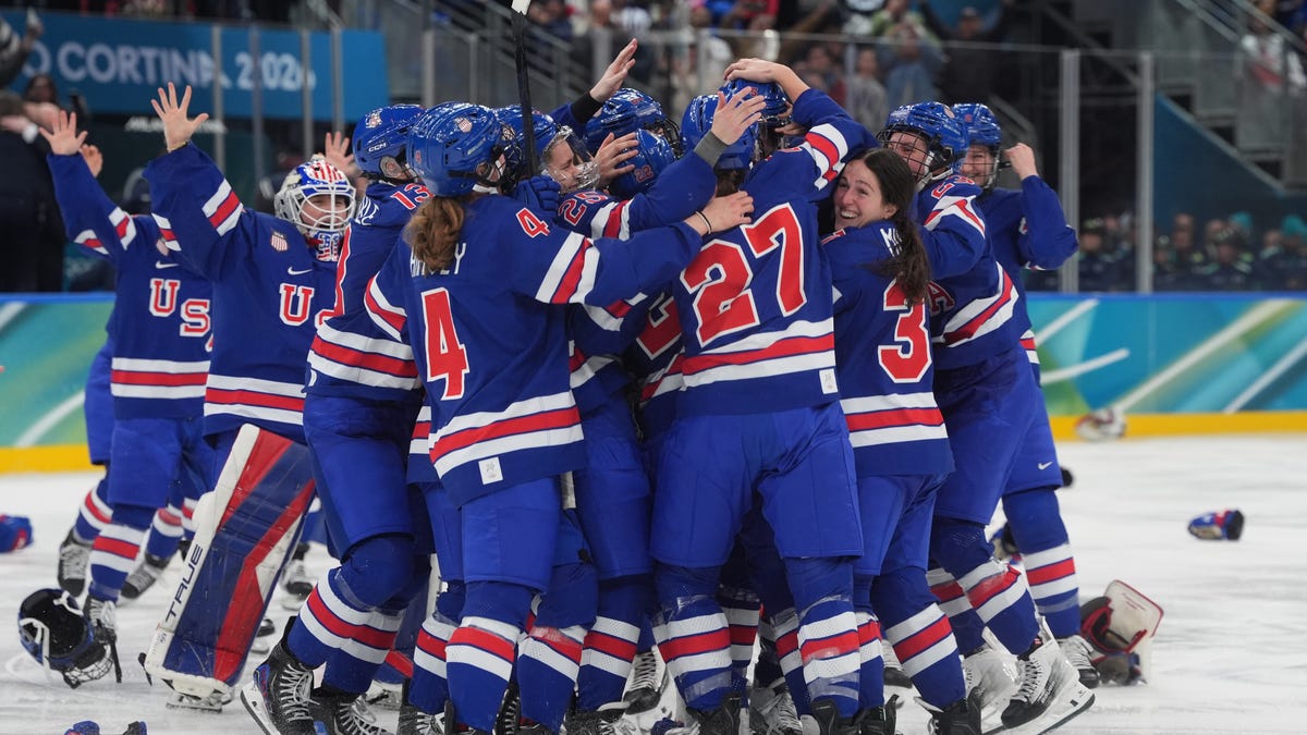 Olympics Ice Hockey Women Finals Gold Medal Game