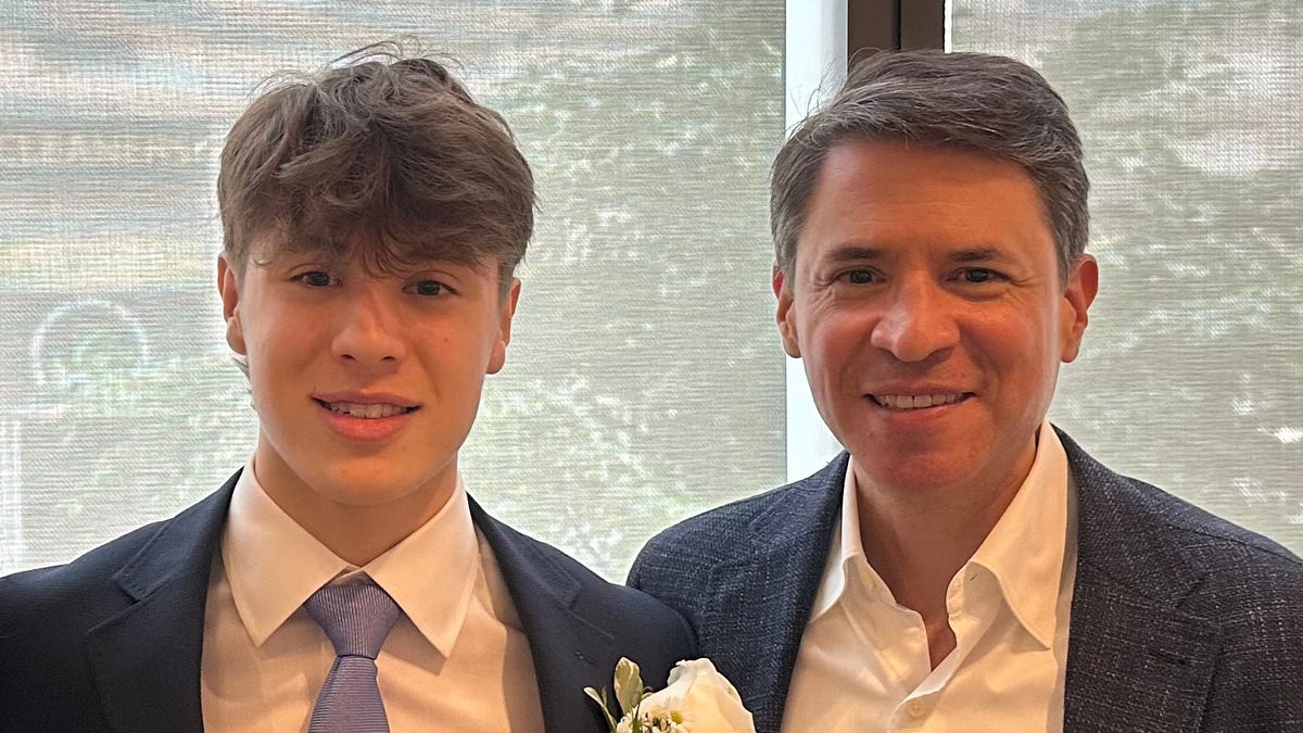 His son is in dire need of a stem cell donor. It's turned this dad into a viral star.