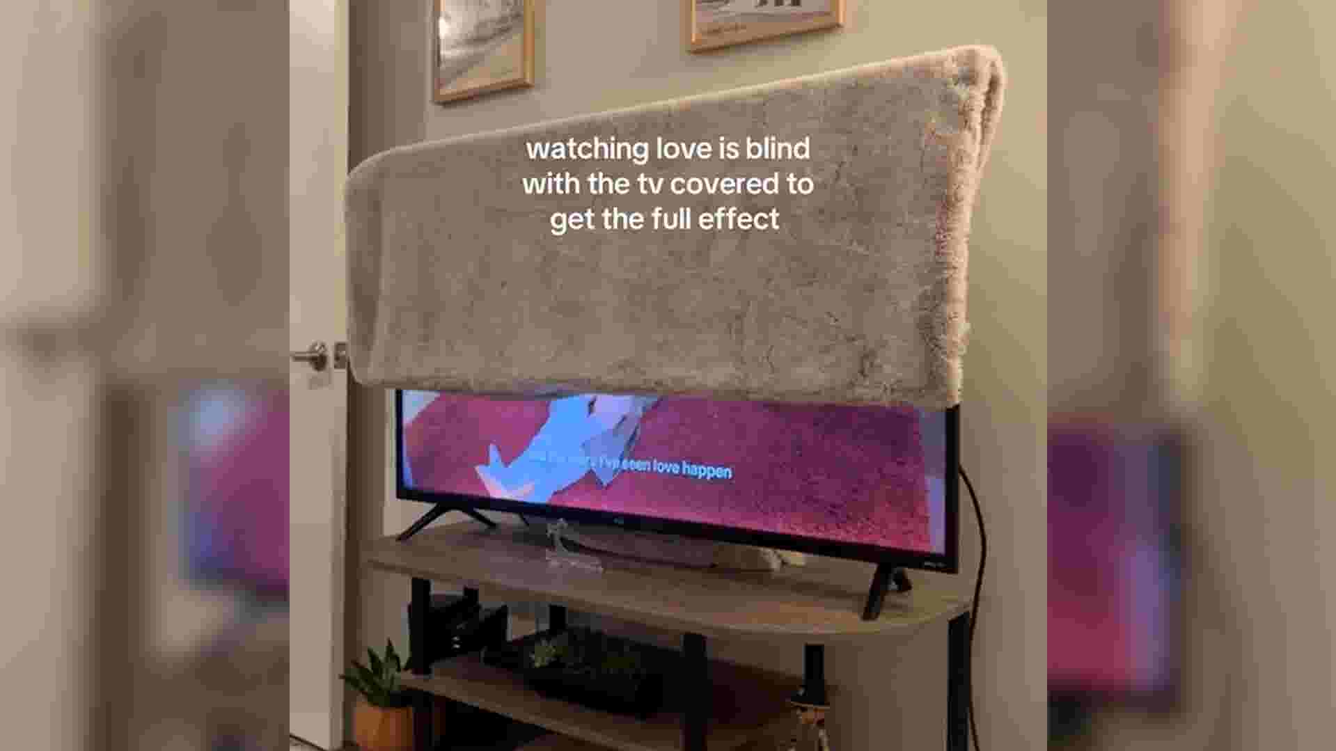 See why 'Love Is Blind' fans are covering up their TVs