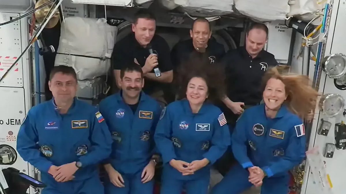 SpaceX Crew-12 gets to work 1 week after launching for space station
