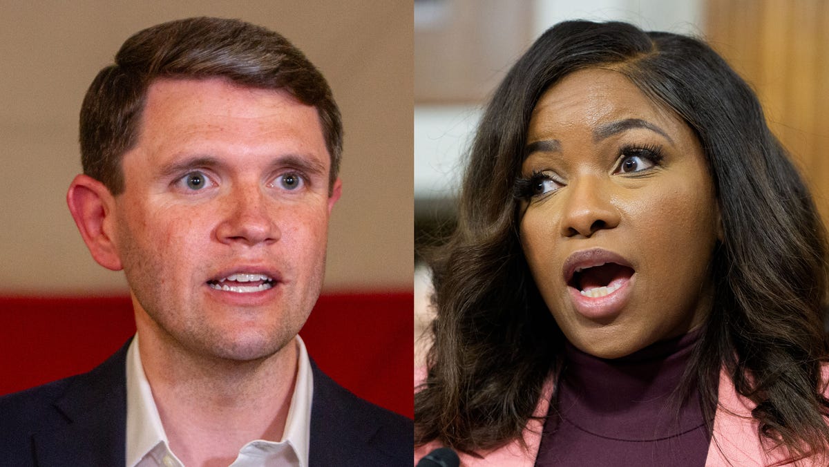 Texas state Rep. James Talarico and U.S. Rep. Jasmine Crockett are running for a Democratic U.S. Senate seat to represent Texas.