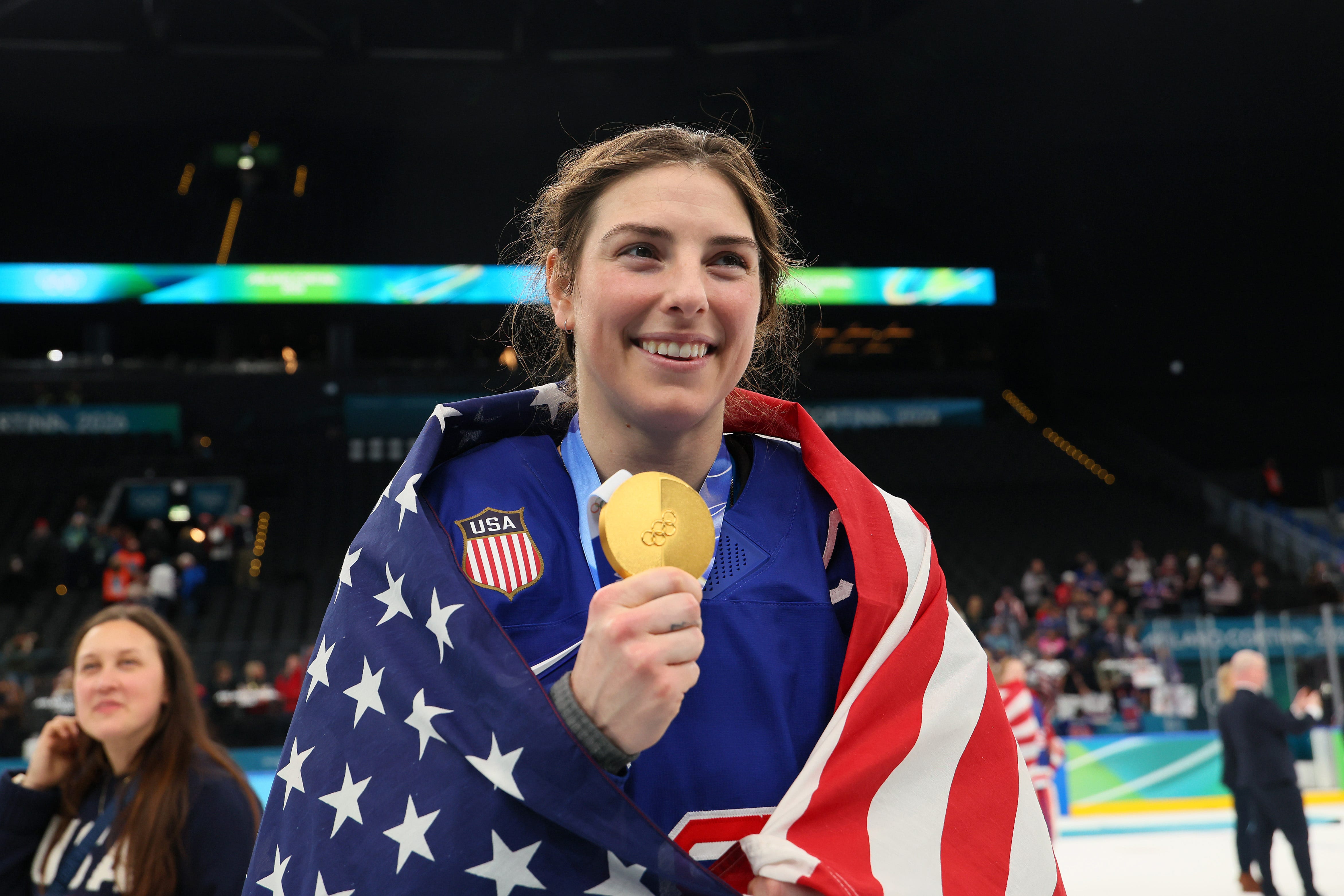 Hilary Knight says Trump’s ‘distasteful joke’ overshadowing women’s hockey gold