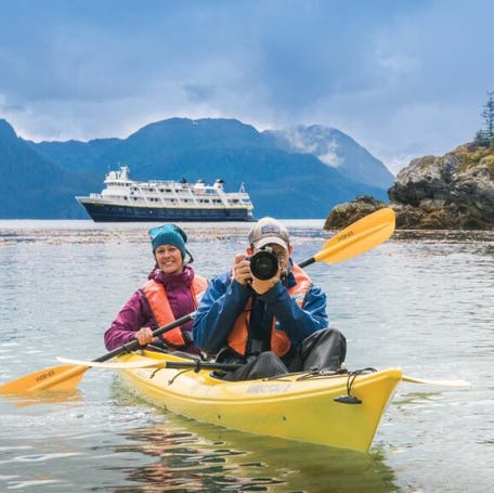 Get closer to nature on a National Geographic-Lindblad Expeditions cruise.