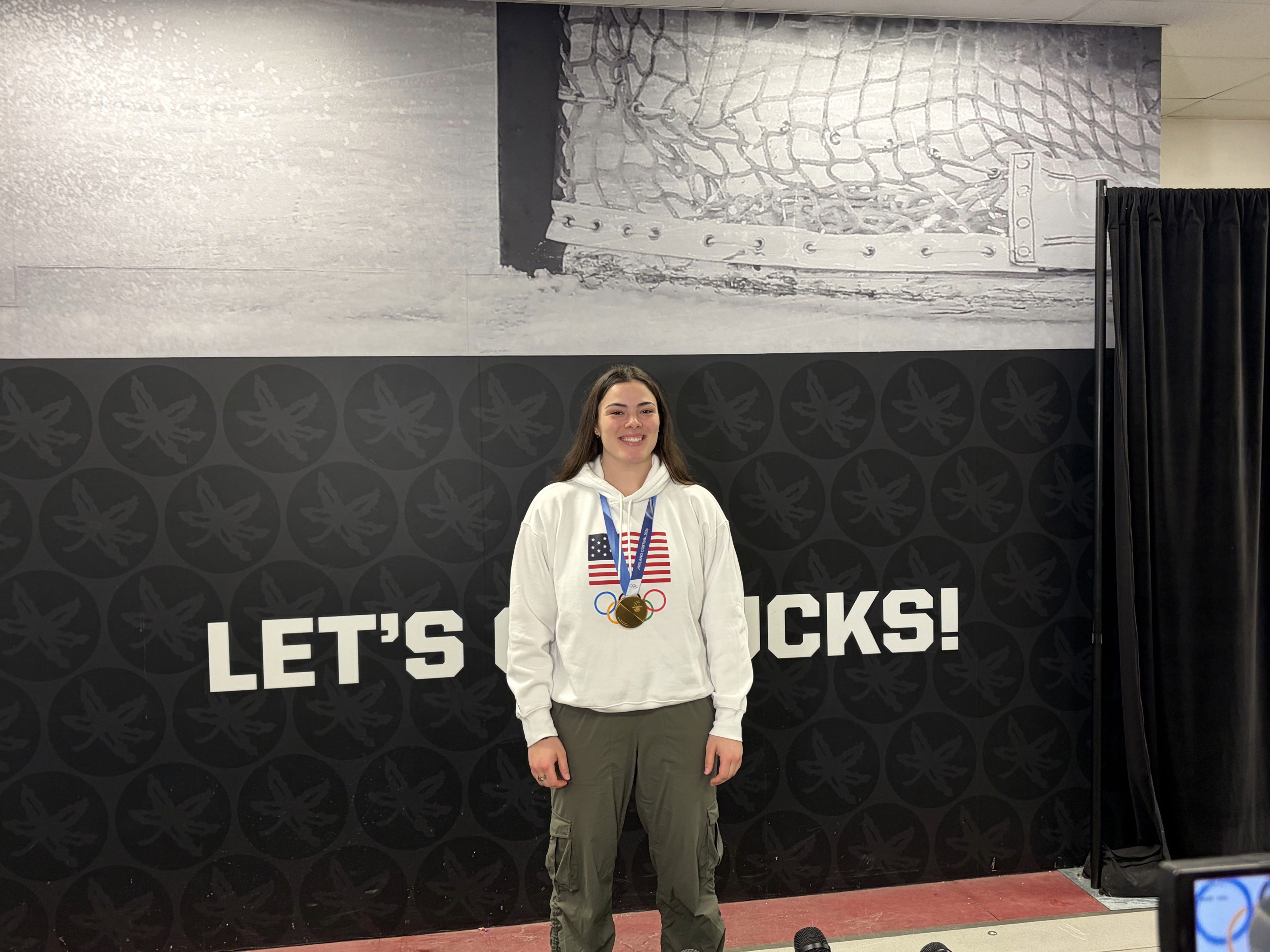 Ohio State’s Joy Dunne reflects on Olympic gold with Team USA hockey