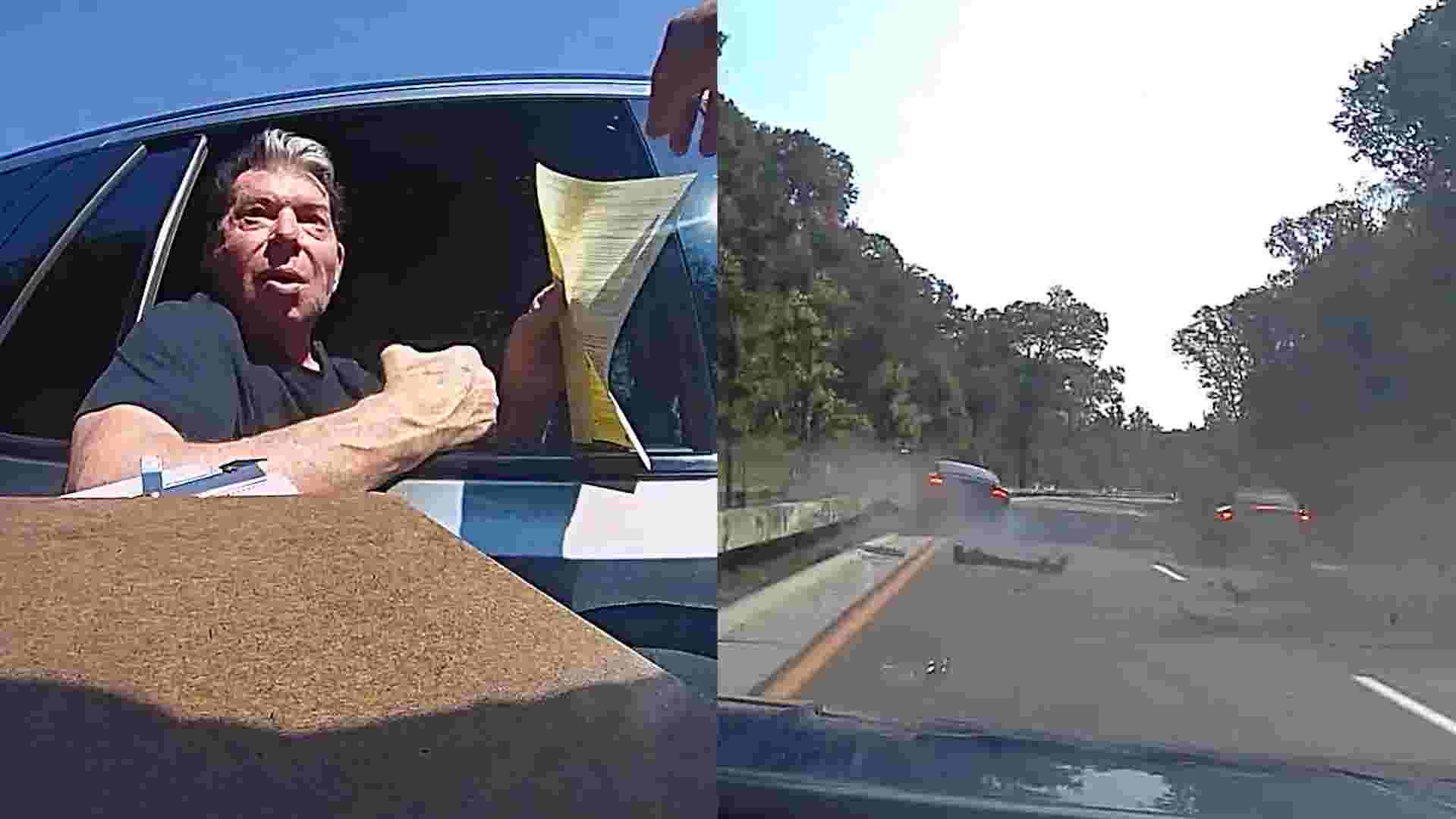 Footage from high-speed crash involving Vince McMahon released