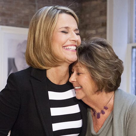 Nancy Guthrie, right, and "Today" anchor Savannah Guthrie are pictured in an undated photograph.