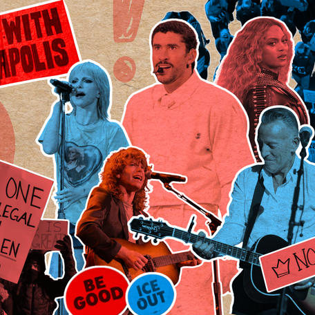 Why, in an era when music's biggest stars are more outspoken than ever, does it feel like we're still waiting for the contemporary political anthem?