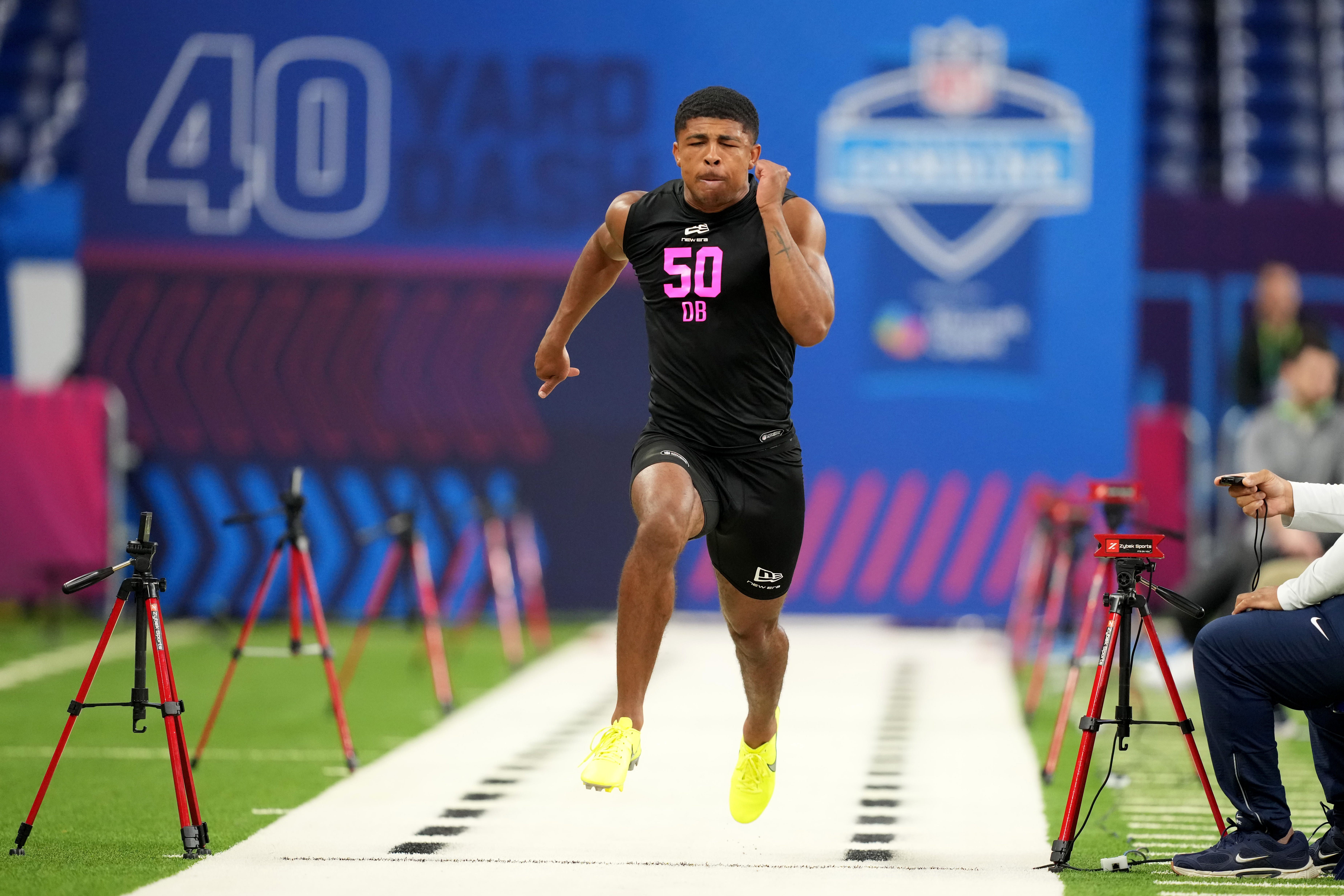 Ohio State’s Lorenzo Styles wows NFL scouts with 40-yard dash