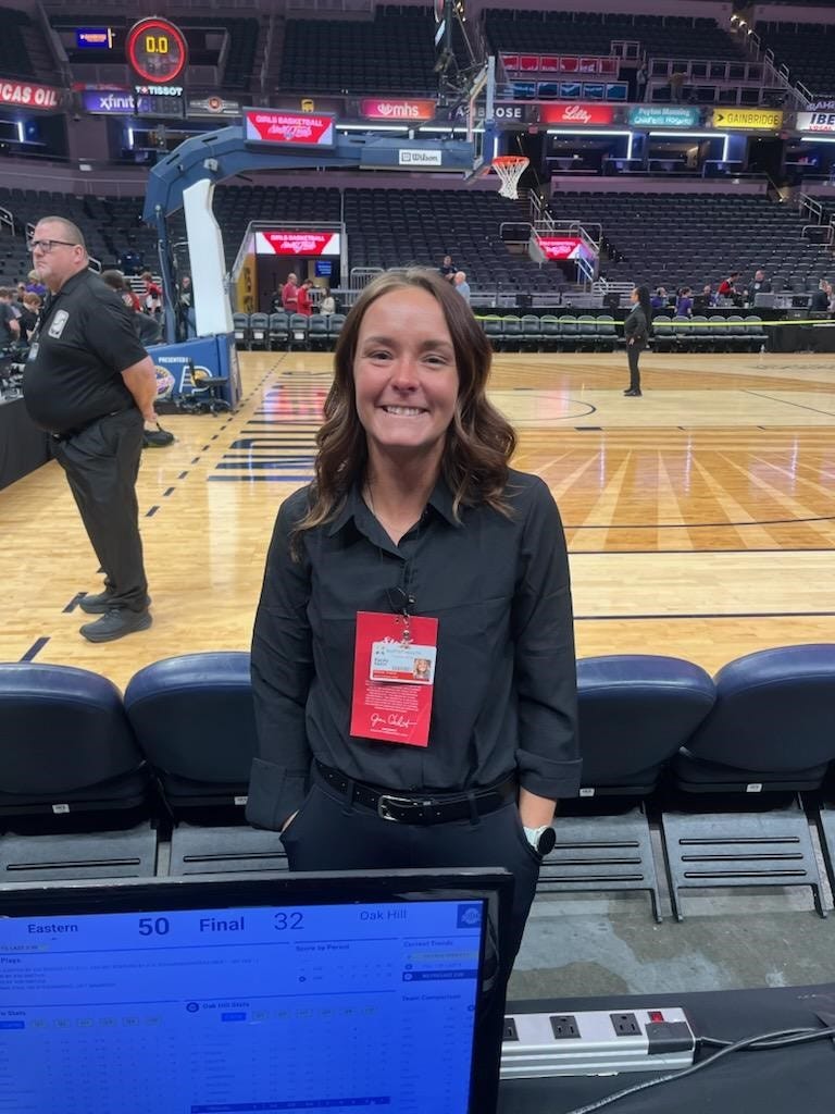 Double the fun: Athletic trainer part of two state championships in one day