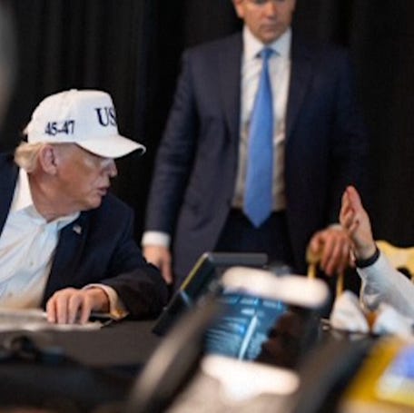 The White House released images of President Donald Trump monitoring operations as the U.S. and Israel struck Iran.