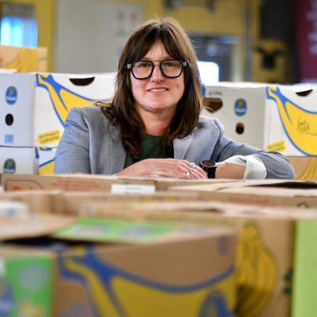 Seana Weaver has return to the Worcester County Food Bank.