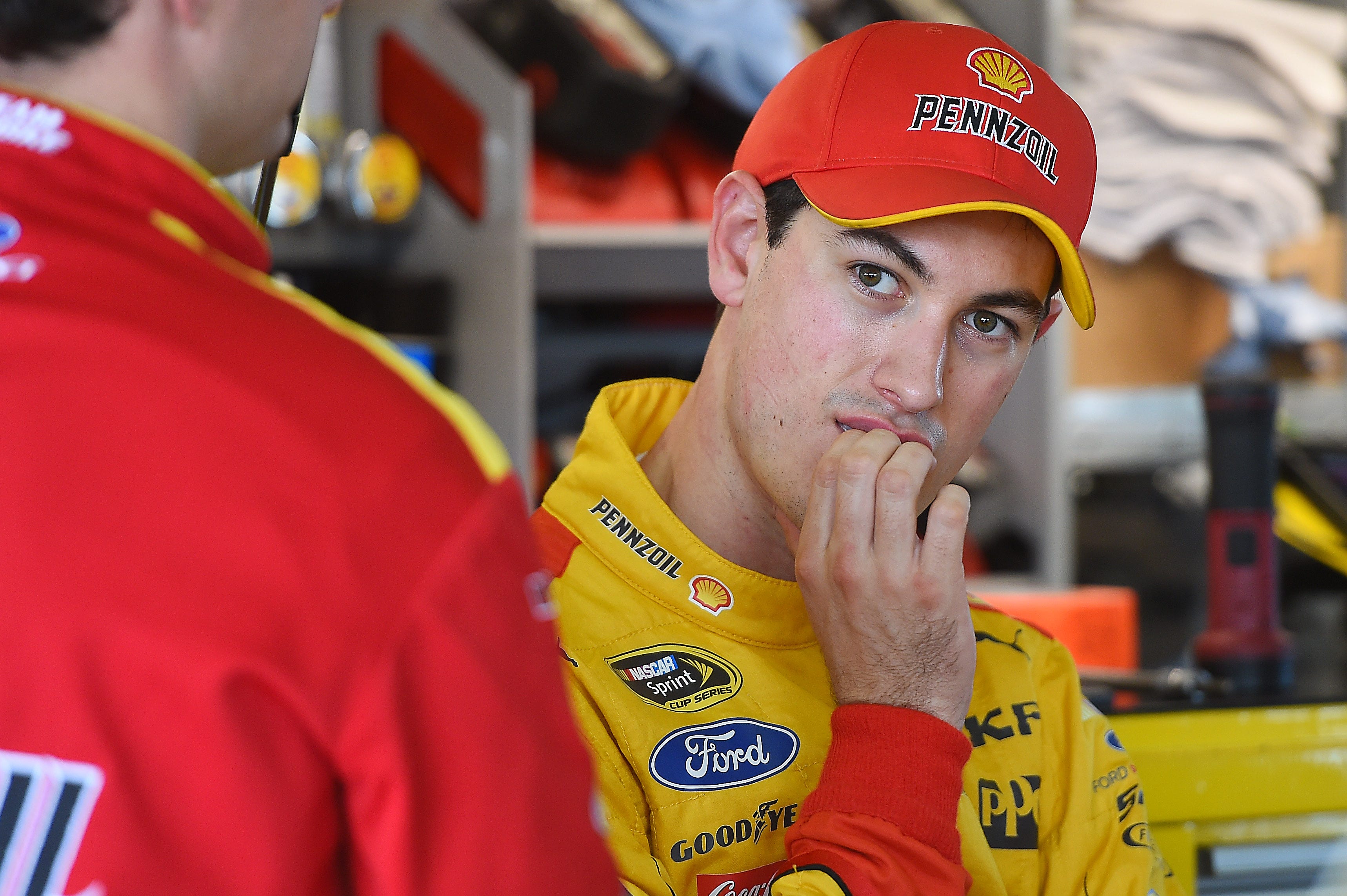 Sprint Cup Series driver Joey Logano.