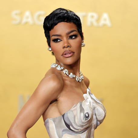 Teyana Taylor attends the 32nd annual Actor Awards at Shrine Auditorium and Expo Hall in Los Angeles on March 1, 2026.
