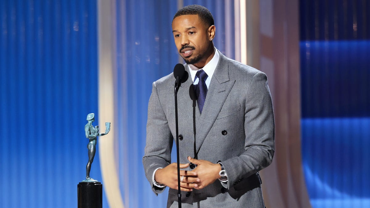 Michael B. Jordan shocks with Actor Awards win for 'Sinners'