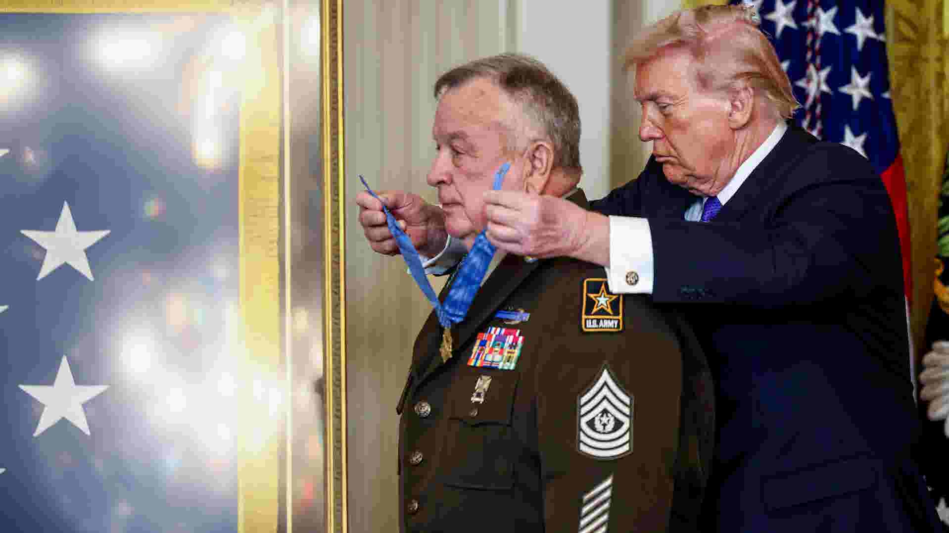 Trump awards Medal of Honor to 3 Army service members
