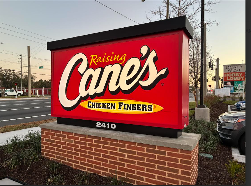 Restaurant open sign