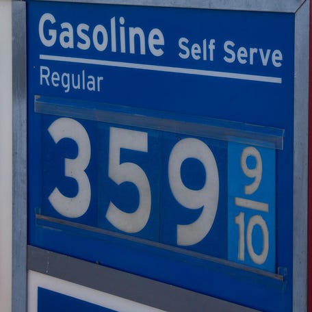 Gas station in Tempe, Arizona, on March 2, 2026.