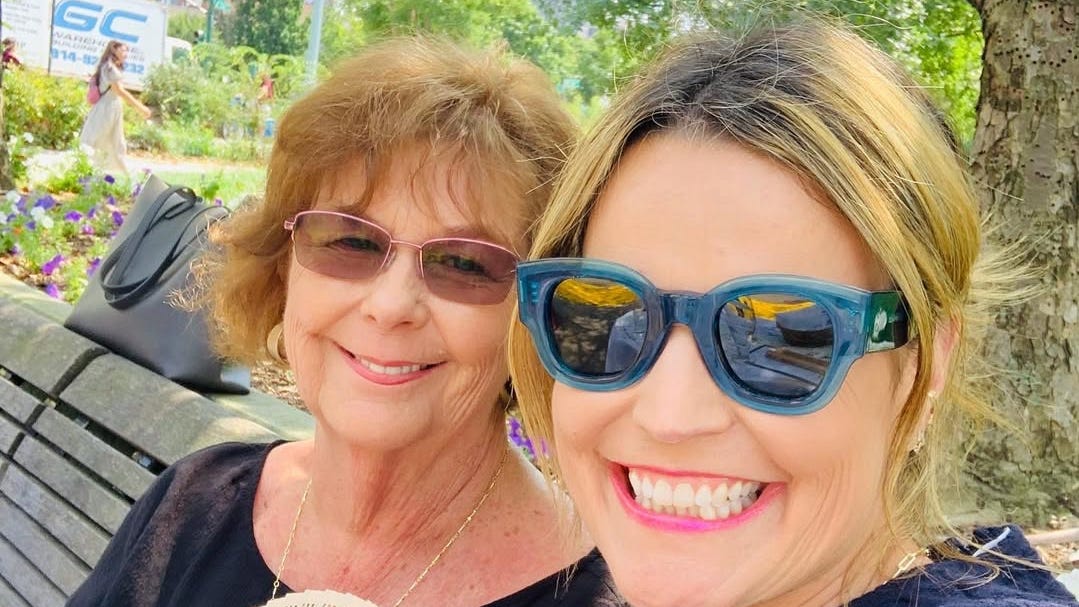 Nancy Guthrie and her daughter Savannah Guthrie, "Today" show anchor. Officials are providing updates in the Nancy Guthrie investigation one month after her disappearance, including on the suspect's backpack and new surveillance video.