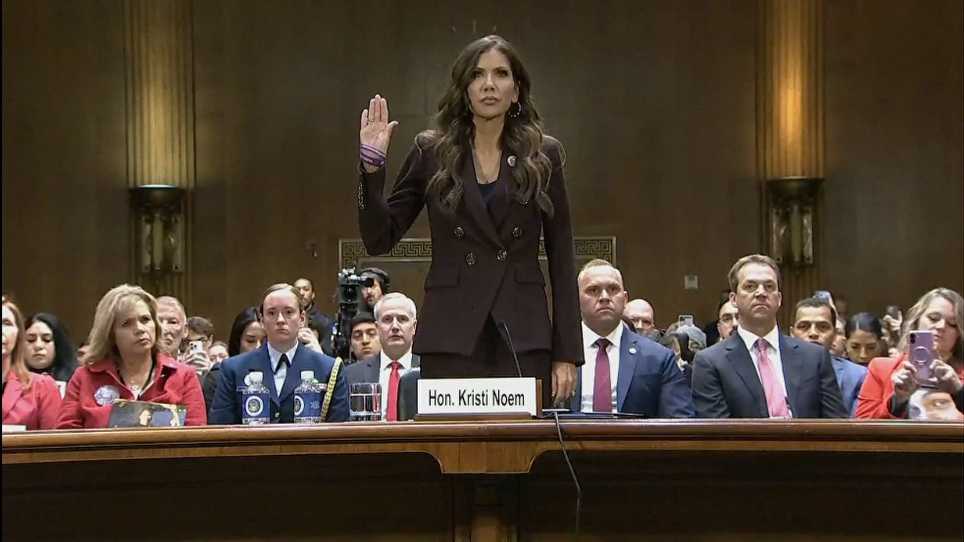 Her tenure has had controversies ranging from her pets and government contracts, to defending the killing of US citizens by federal agents.