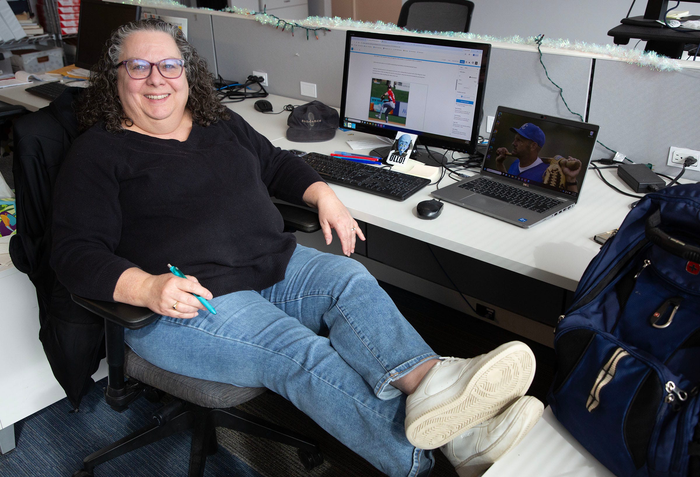 Sports editor Louisa Boardman loves the 'puzzle' of the busy sports world Sports editor Louisa Boardman loves the 'puzzle' of the busy sports world