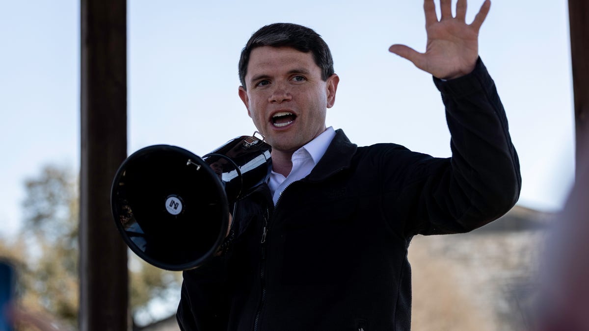 See Dem.Texas State Rep. James Talarico as he campaigns for US Senate