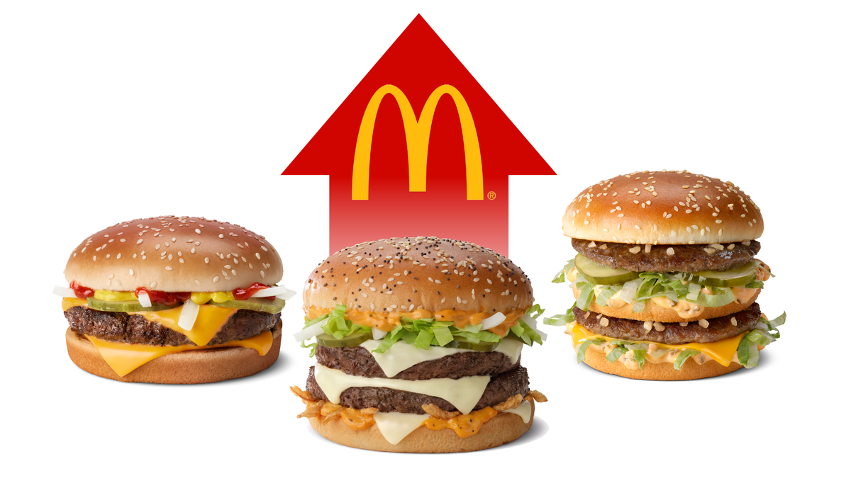 How the new Big Arch Burger at McDonalds compares with other McDonalds' burgers.