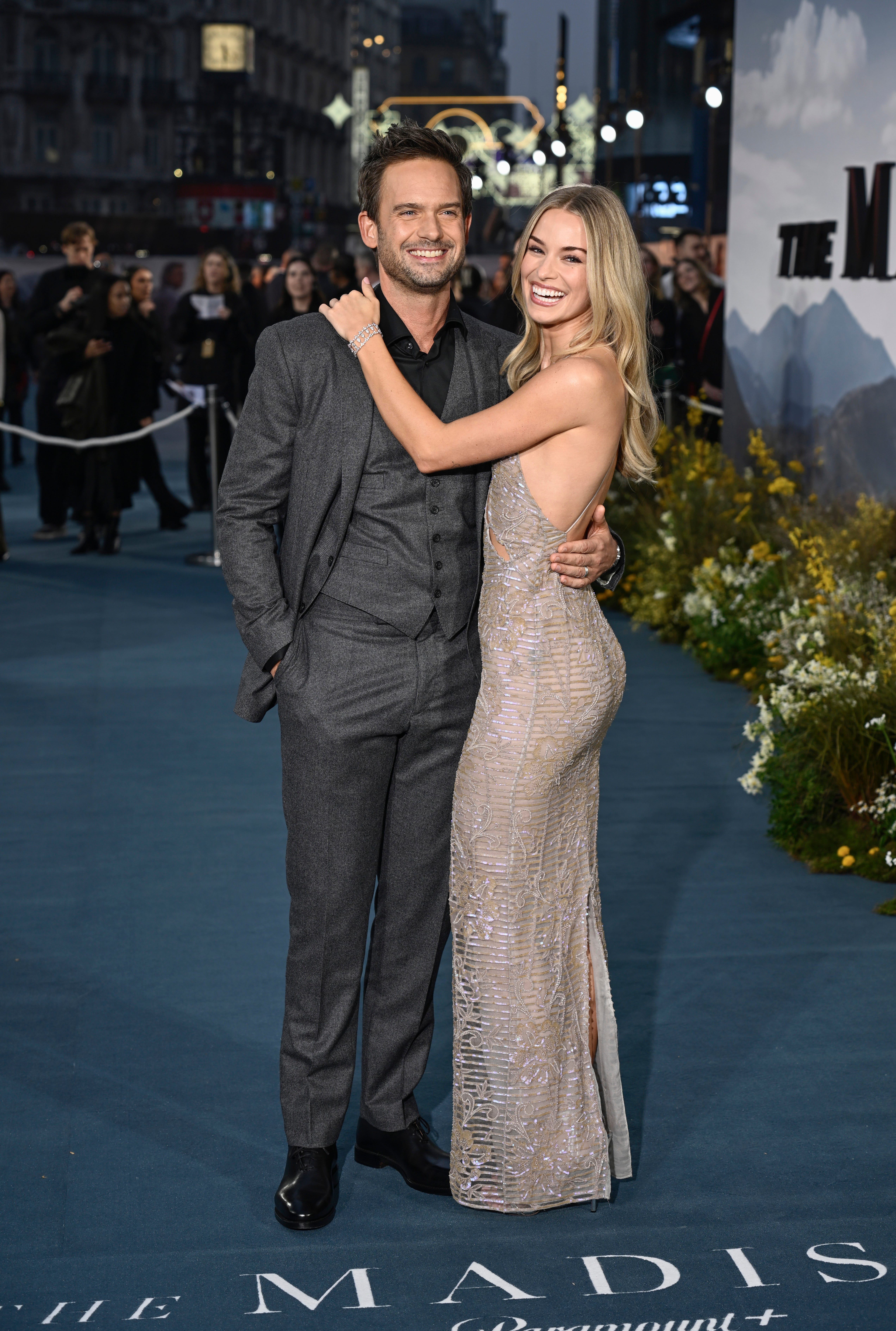 <p style="margin: 0px;">Patrick J. Adams, left, and Elle Chapman </p>