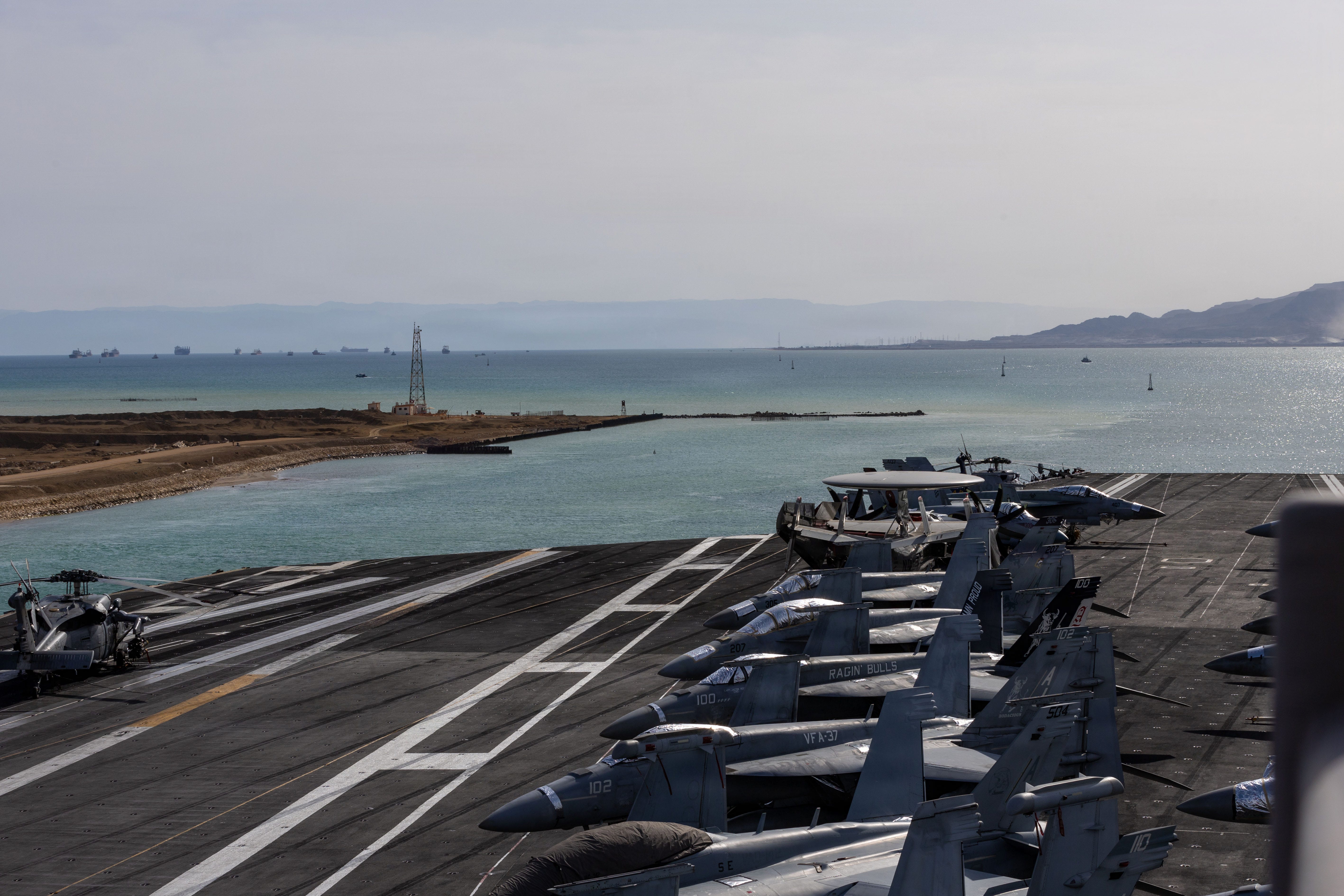 Navy's newest carrier could break deployment record set by USS Nimitz
