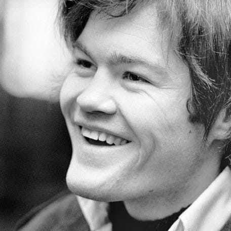 Drummer and singer Micky Dolenz, of American pop group The Monkees, Feb. 6, 1967.